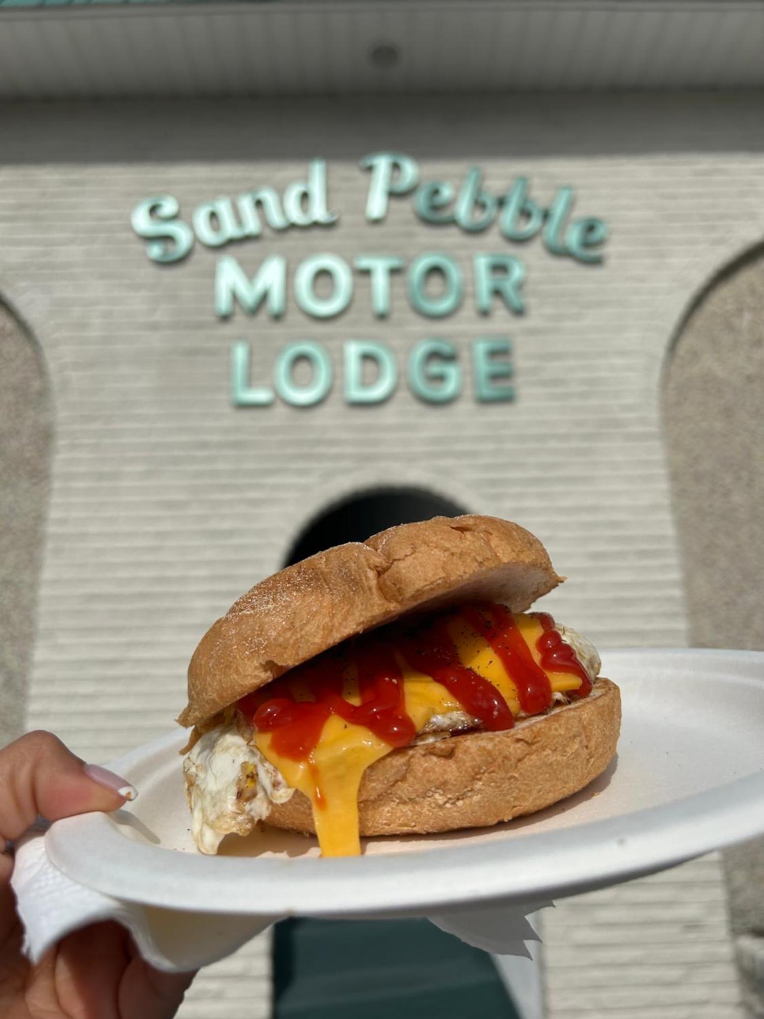 Sand Pebble Motor Lodge Point Pleasant Beach Bagian luar foto